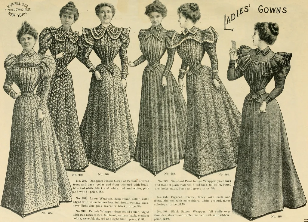 An illustration from Spring & summer fashion catalogue., 1898, leaf 14