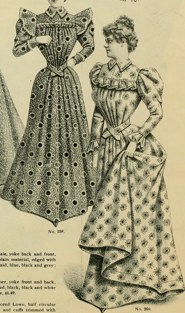 An illustration from Spring & summer fashion catalogue., 1898, leaf 15