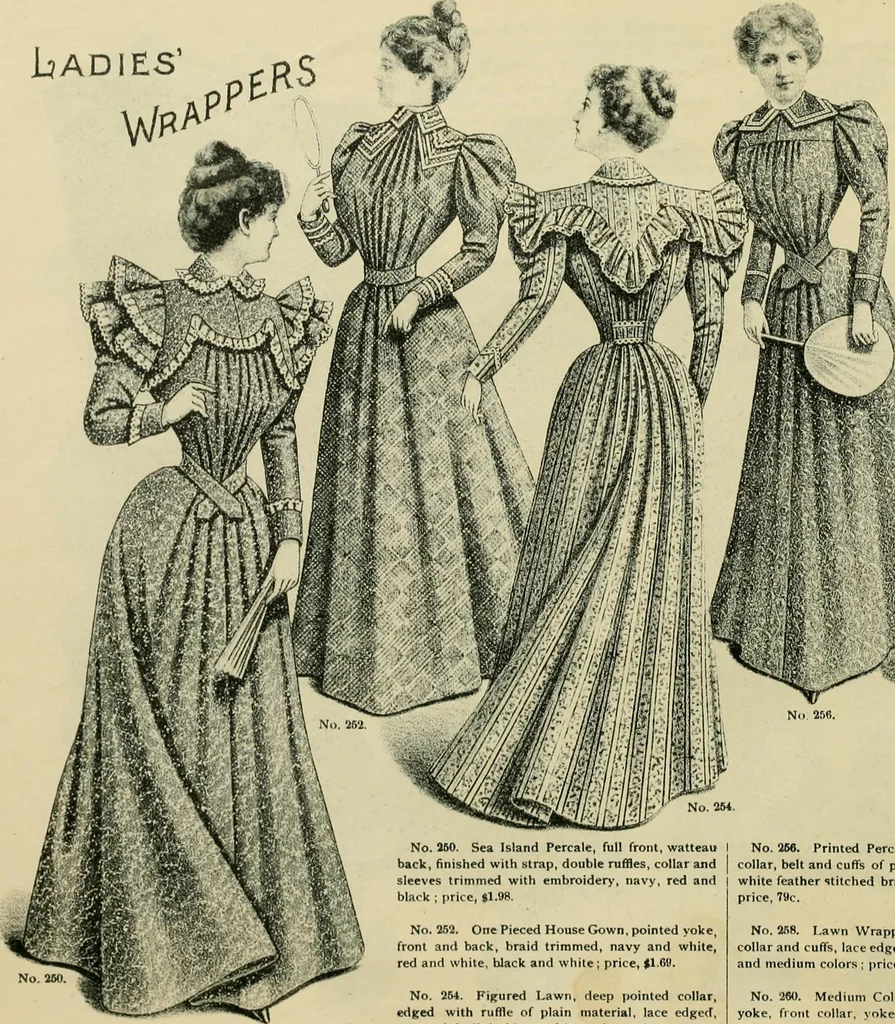 An illustration from Spring & summer fashion catalogue., 1898, leaf 15