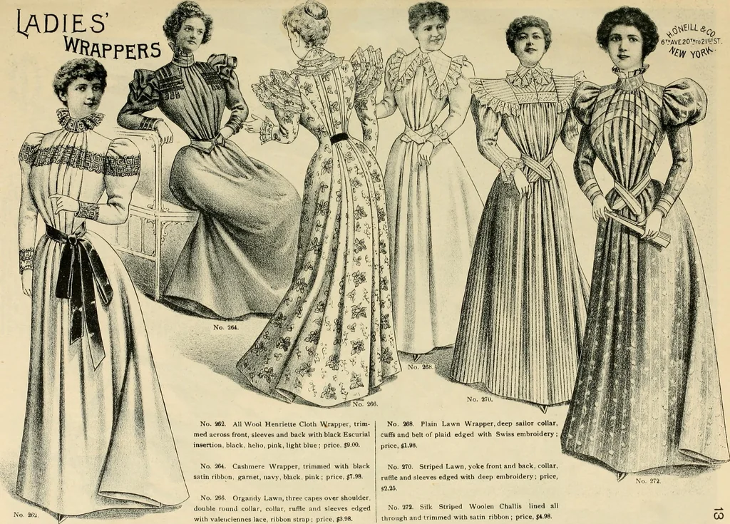 An illustration from Spring & summer fashion catalogue., 1898, leaf 16