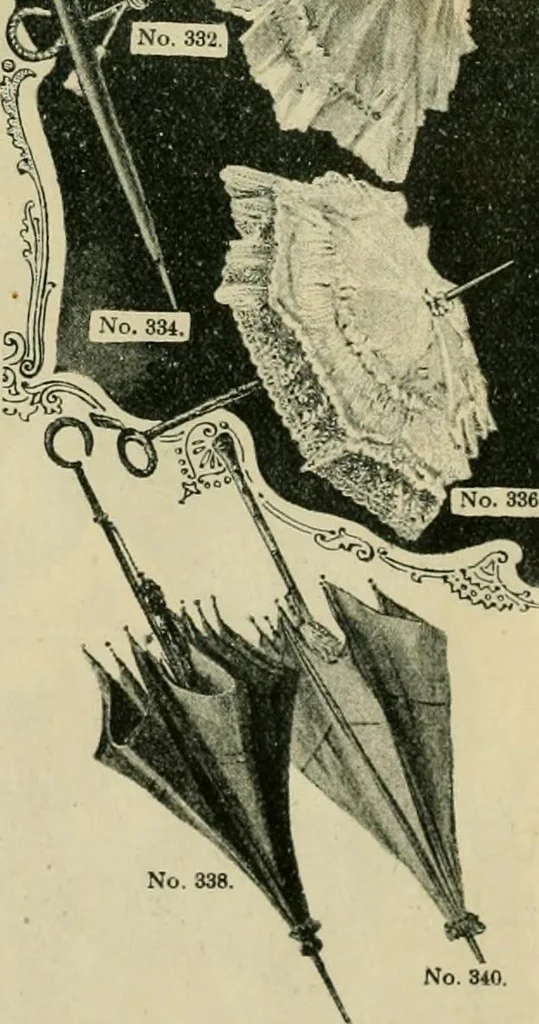 An illustration from Spring & summer fashion catalogue., 1898, leaf 17
