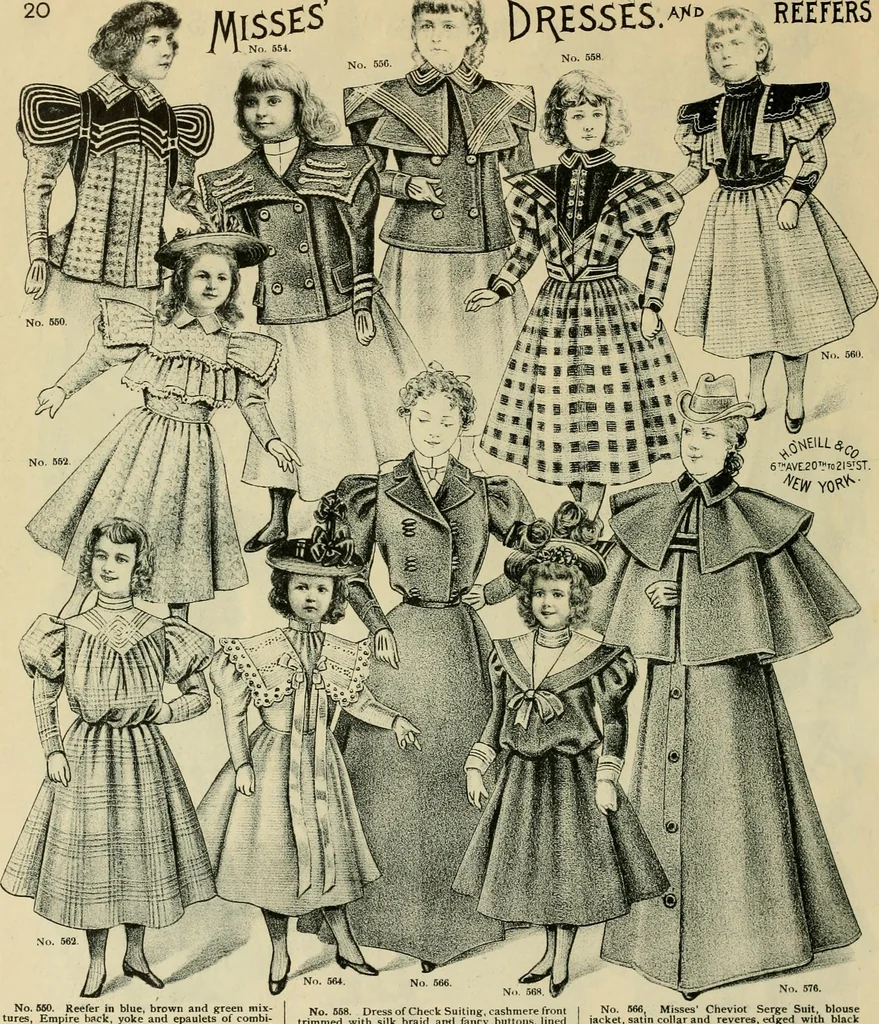 An illustration from Spring & summer fashion catalogue., 1898, leaf 23