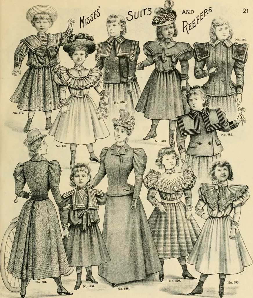 An illustration from Spring & summer fashion catalogue., 1898, leaf 24