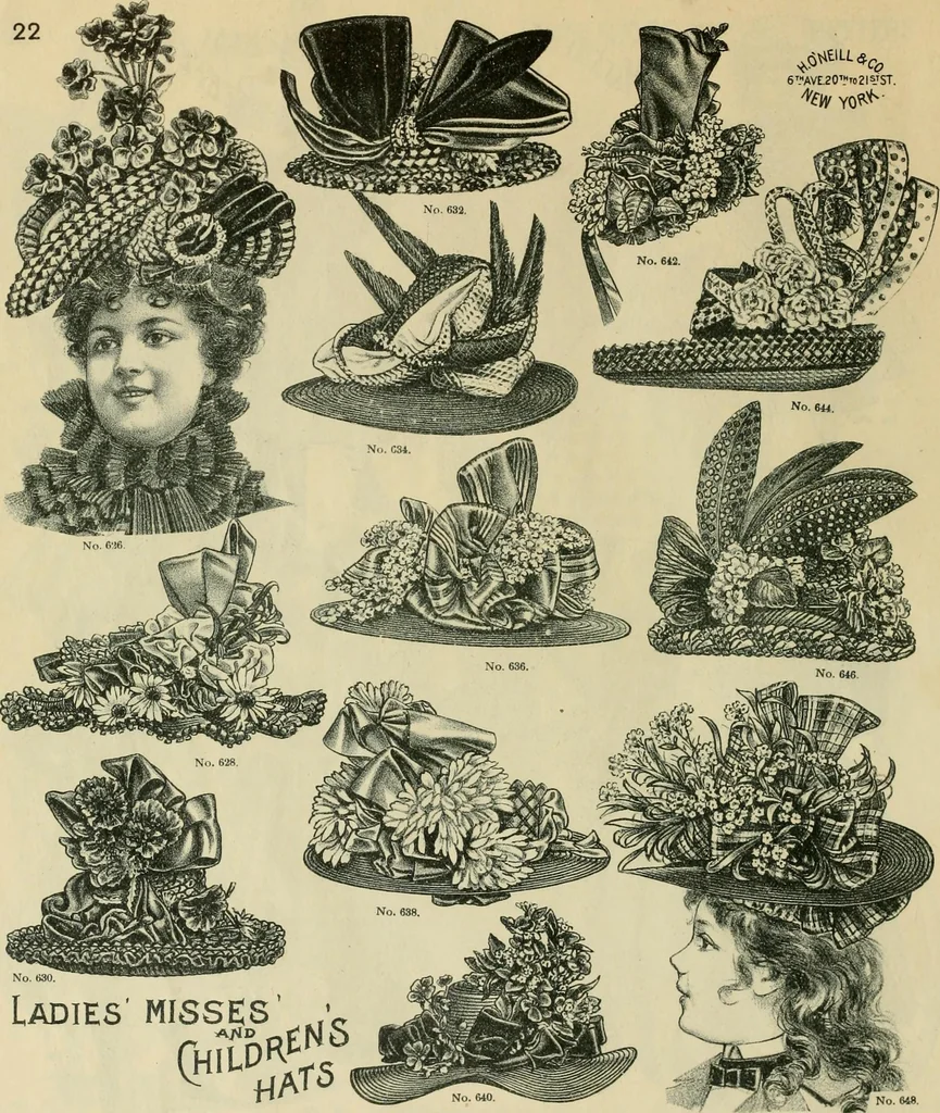 An illustration from Spring & summer fashion catalogue., 1898, leaf 25