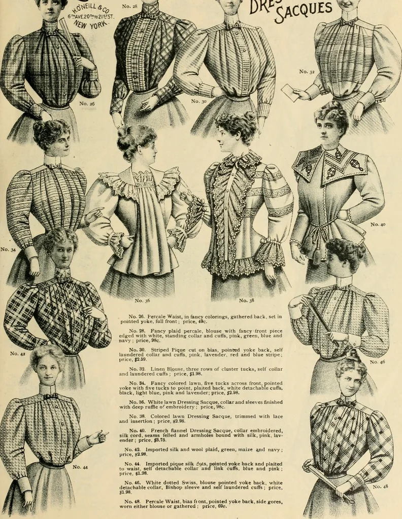 An illustration from Spring & summer fashion catalogue., 1898, leaf 28