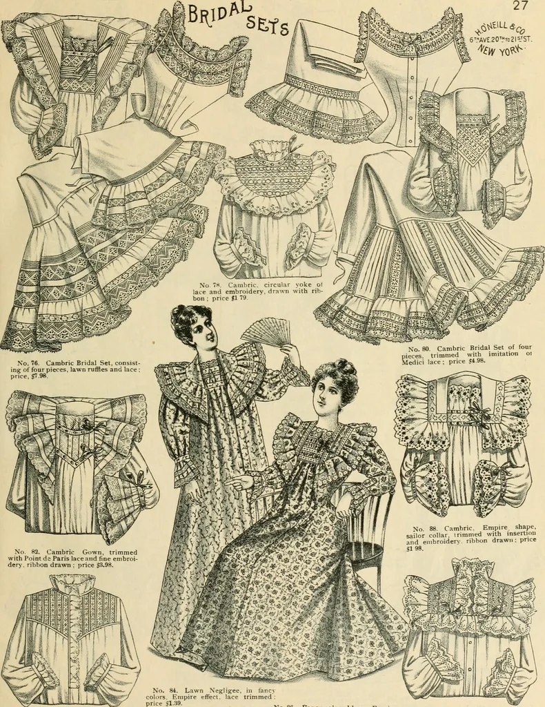An illustration from Spring & summer fashion catalogue., 1898, leaf 30