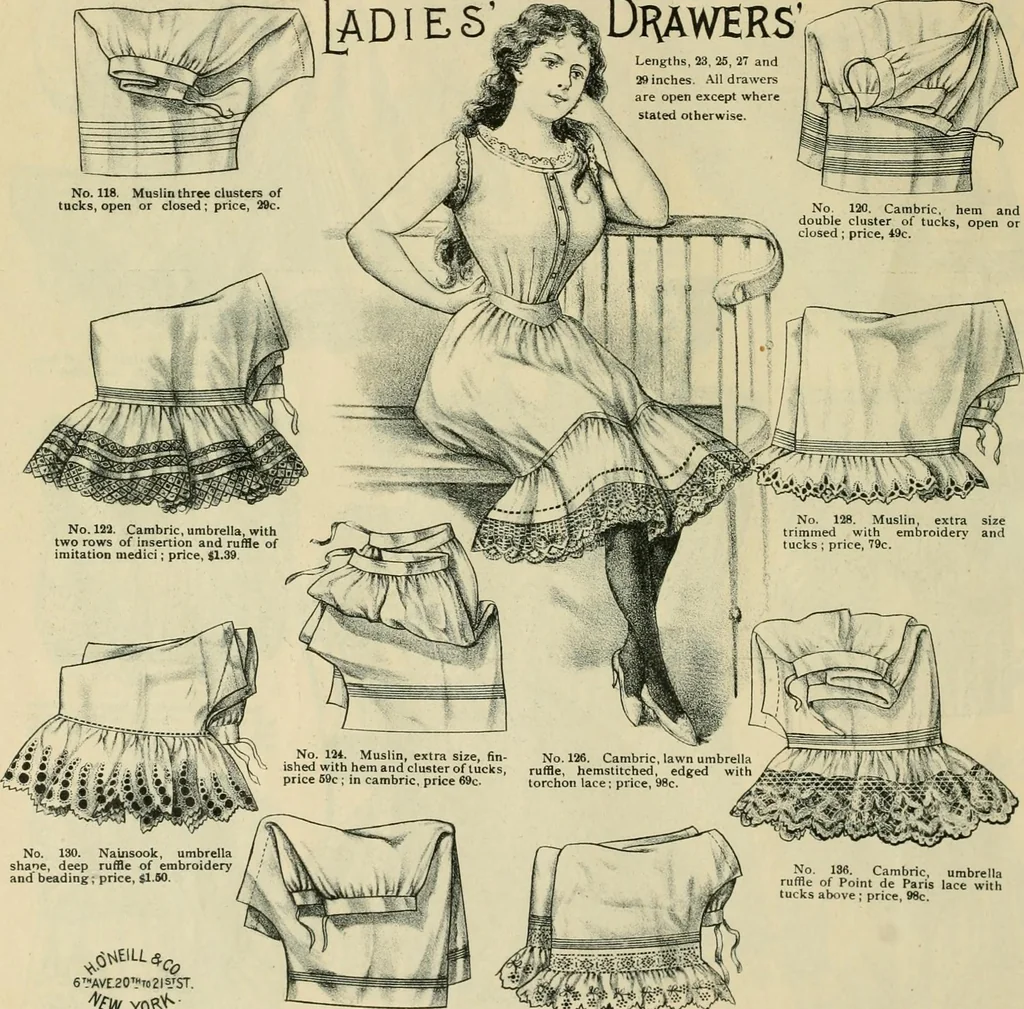 An illustration from Spring & summer fashion catalogue., 1898, leaf 31