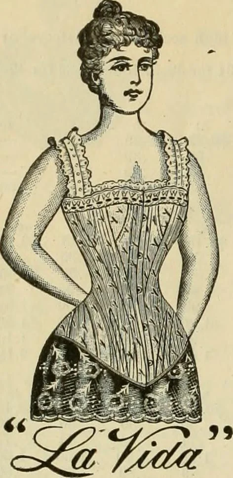 An illustration from Spring & summer fashion catalogue., 1898, leaf 43