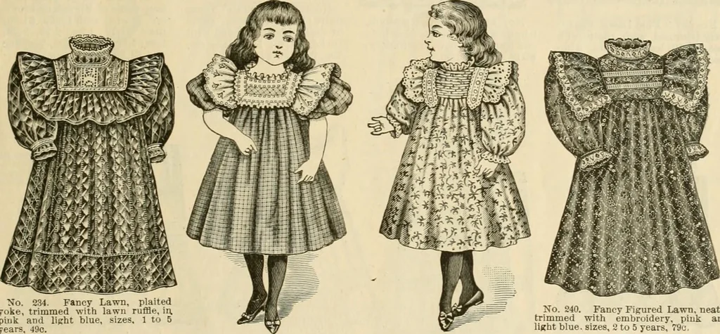 An illustration from Spring & summer fashion catalogue., 1898, leaf 50