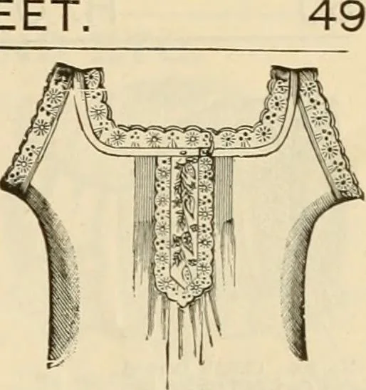 An illustration from Spring & summer fashion catalogue., 1898, leaf 52