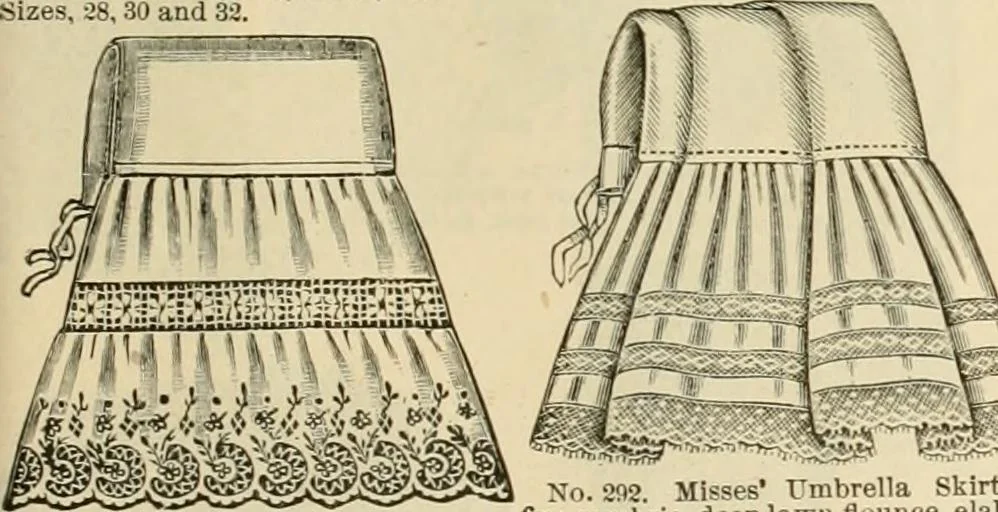 An illustration from Spring & summer fashion catalogue., 1898, leaf 52