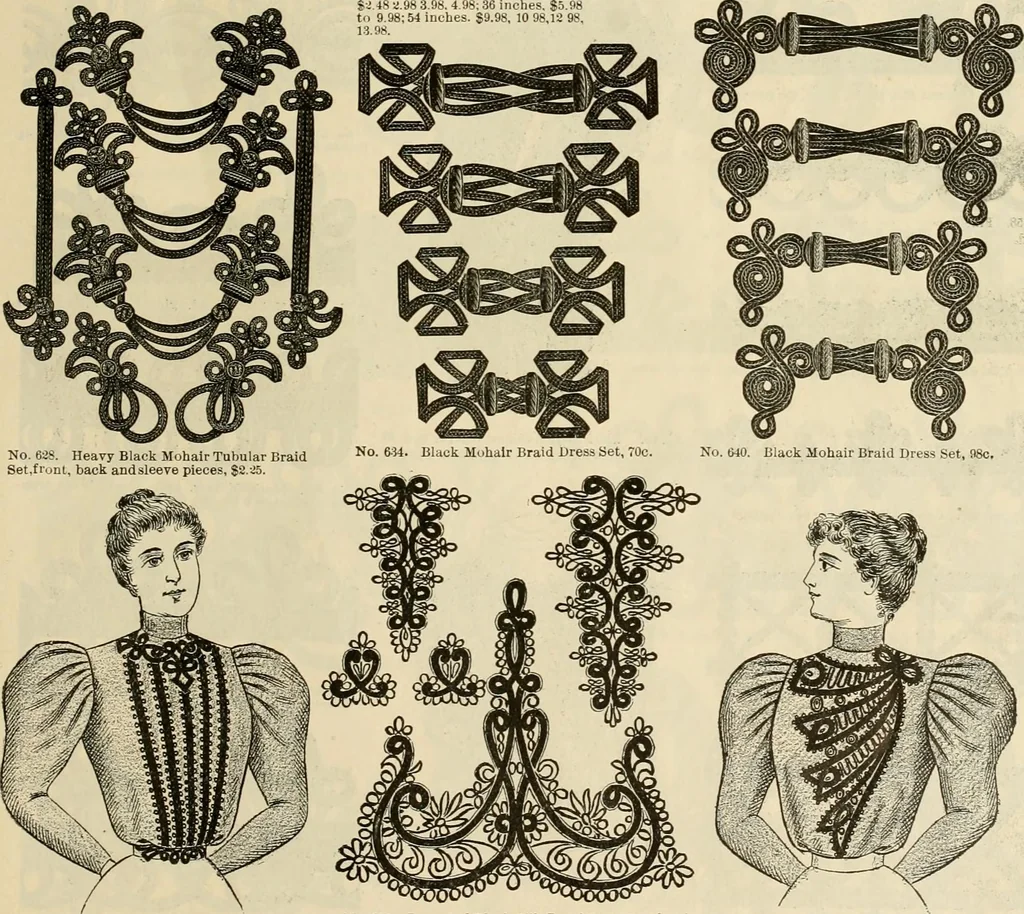 An illustration from Spring & summer fashion catalogue., 1898, leaf 78
