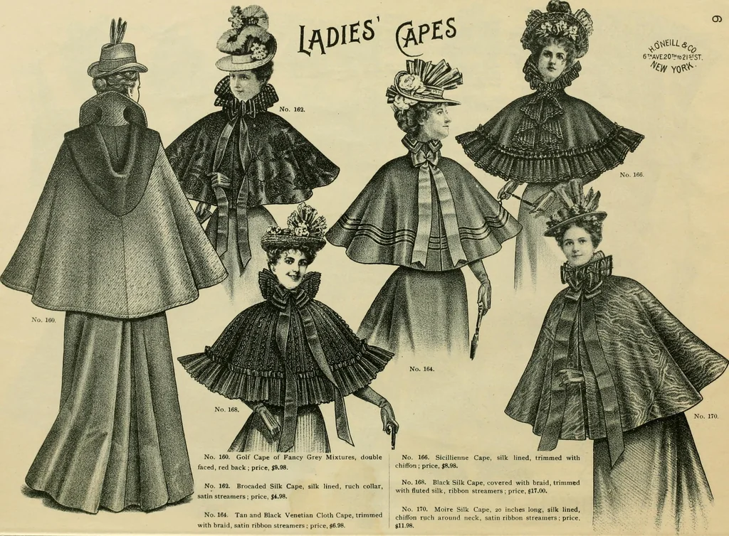 An illustration from Spring & summer fashion catalogue., 1898, leaf 9