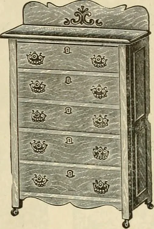 An illustration from Spring & summer fashion catalogue., 1898, leaf 96