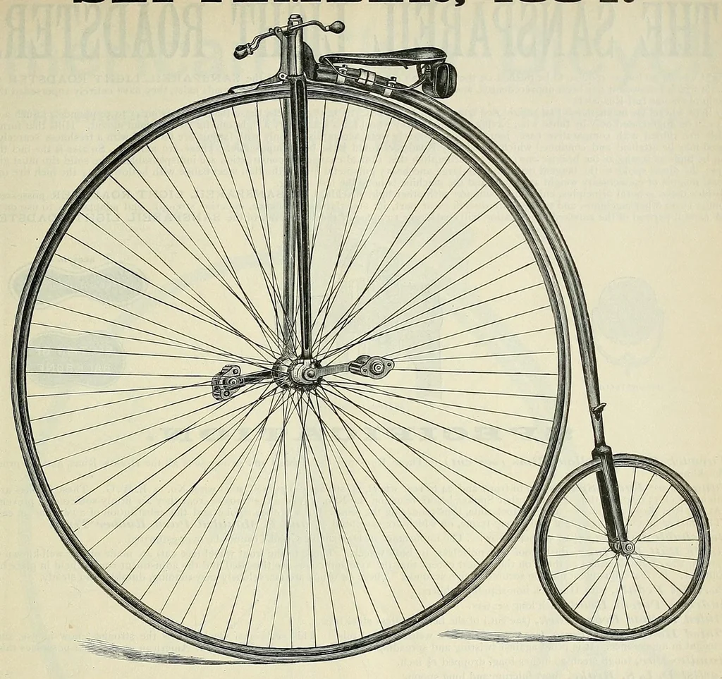 An illustration from The Springfield wheelmen's gazette, 1883, leaf 171