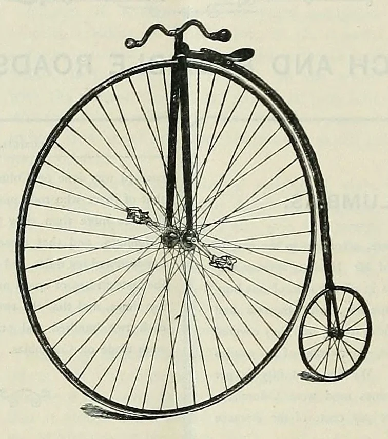 An illustration from The Springfield wheelmen's gazette, 1883, leaf 192