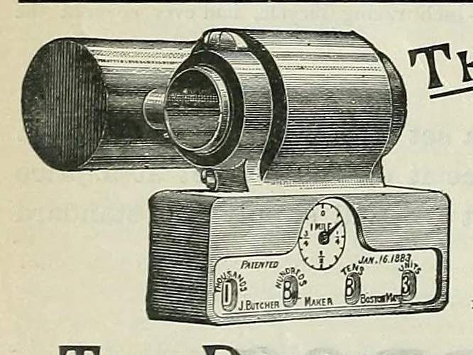 An illustration from The Springfield wheelmen's gazette, 1883, leaf 304
