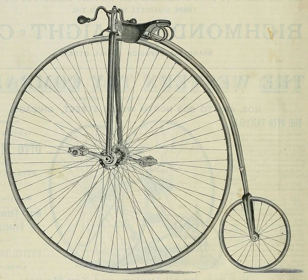 An illustration from The Springfield wheelmen's gazette, 1883, leaf 382
