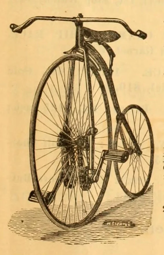An illustration from The Springfield wheelmen's gazette, 1883, leaf 115
