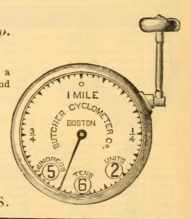 An illustration from The Springfield wheelmen's gazette, 1883, leaf 132