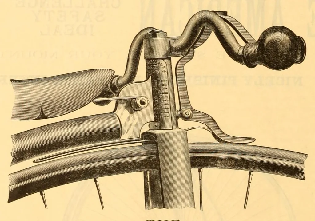An illustration from The Springfield wheelmen's gazette, 1883, leaf 22