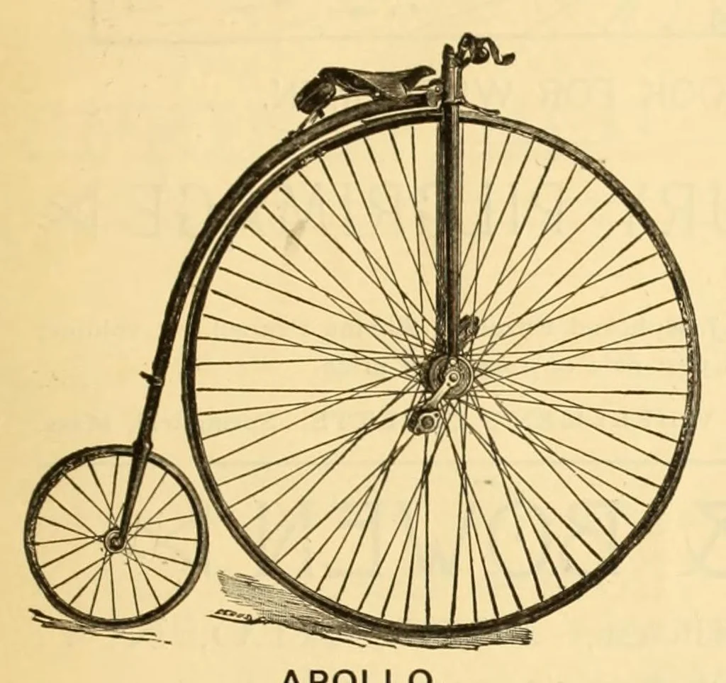 An illustration from The Springfield wheelmen's gazette, 1883, leaf 265