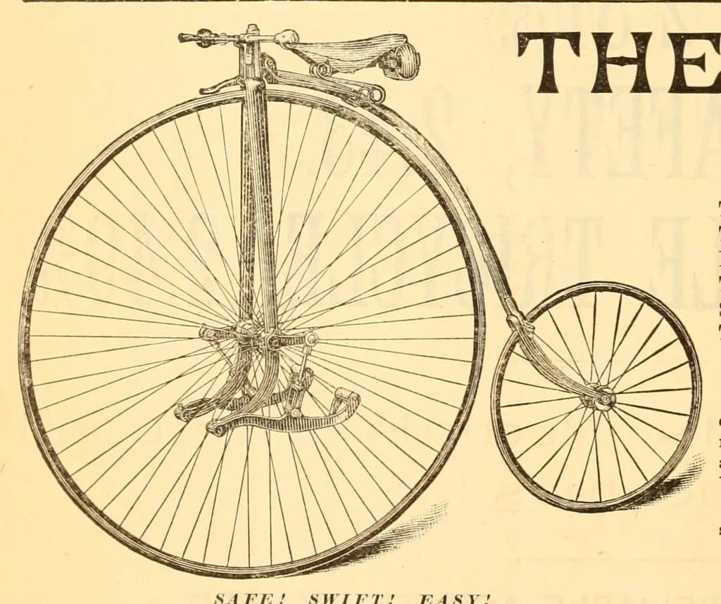 An illustration from The Springfield wheelmen's gazette, 1883, leaf 288