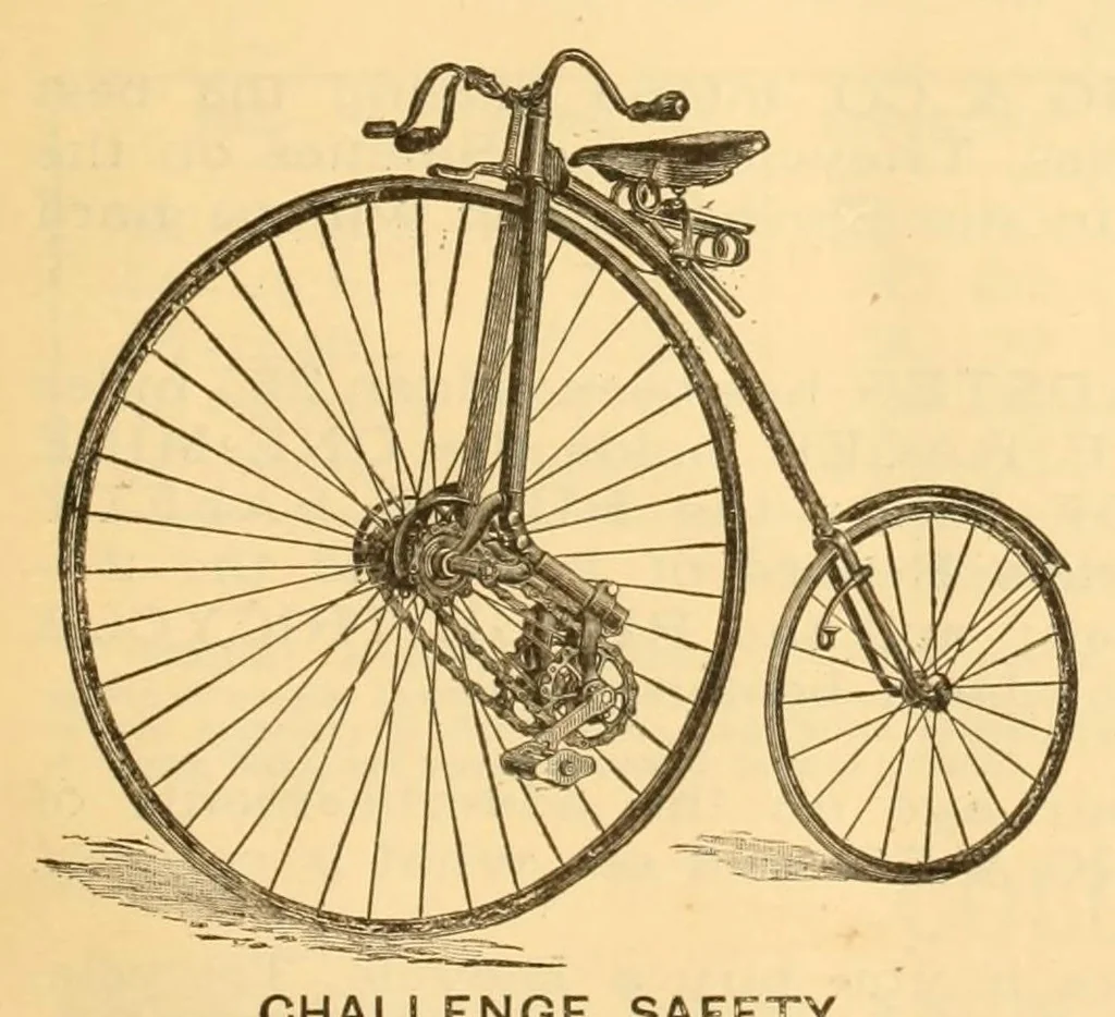 An illustration from The Springfield wheelmen's gazette, 1883, leaf 357