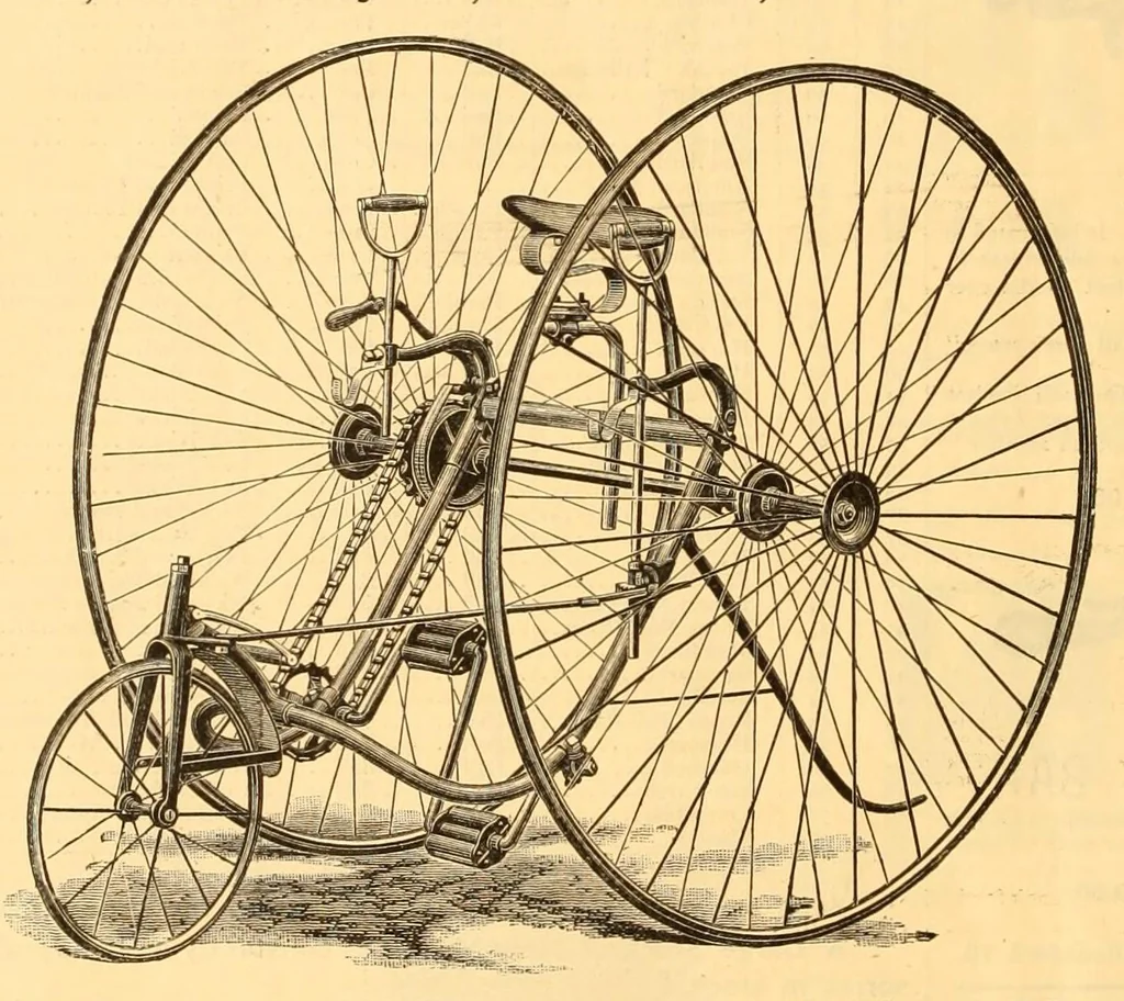 An illustration from The Springfield wheelmen's gazette, 1883, leaf 38
