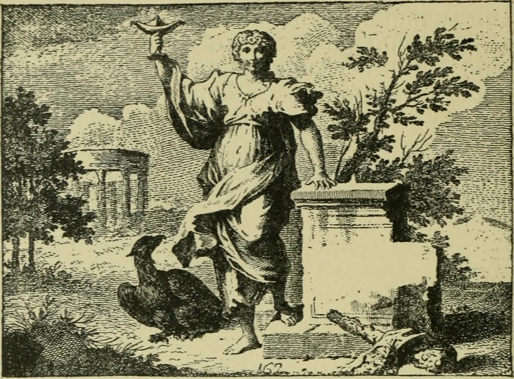 An illustration from Sredi kollektsionerov, 1914, leaf 33