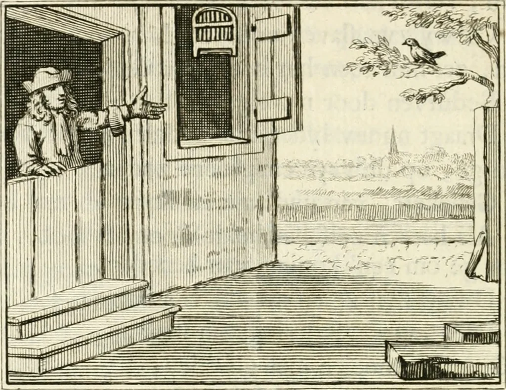 An illustration from Staat- en zedekundige zinneprenten, of, Leerzame fabelen, 1731, leaf 115
