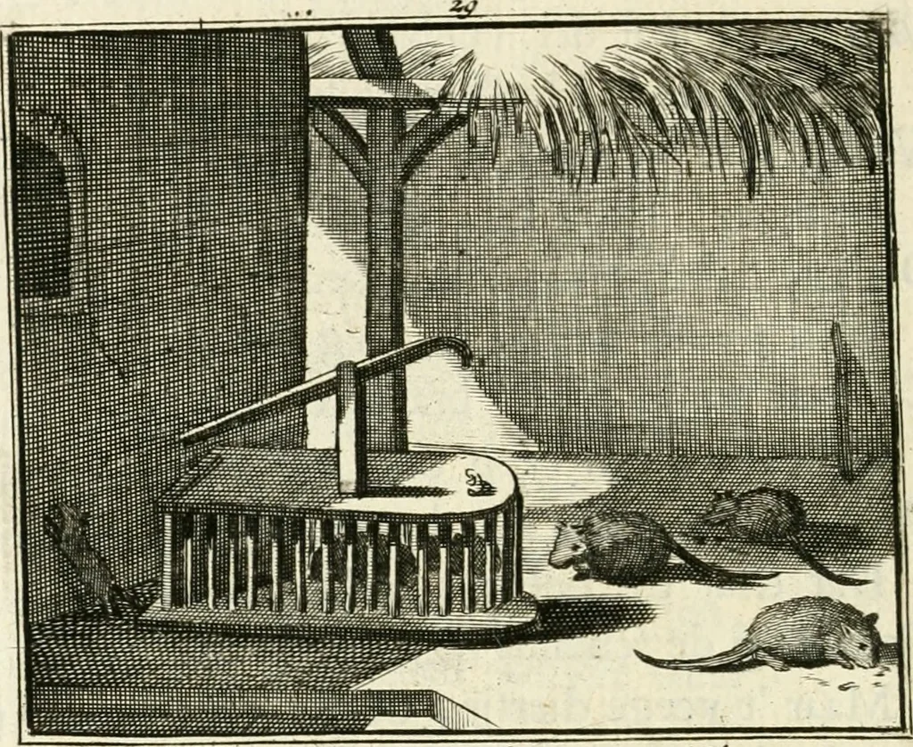 An illustration from Staat- en zedekundige zinneprenten, of, Leerzame fabelen, 1731, leaf 143