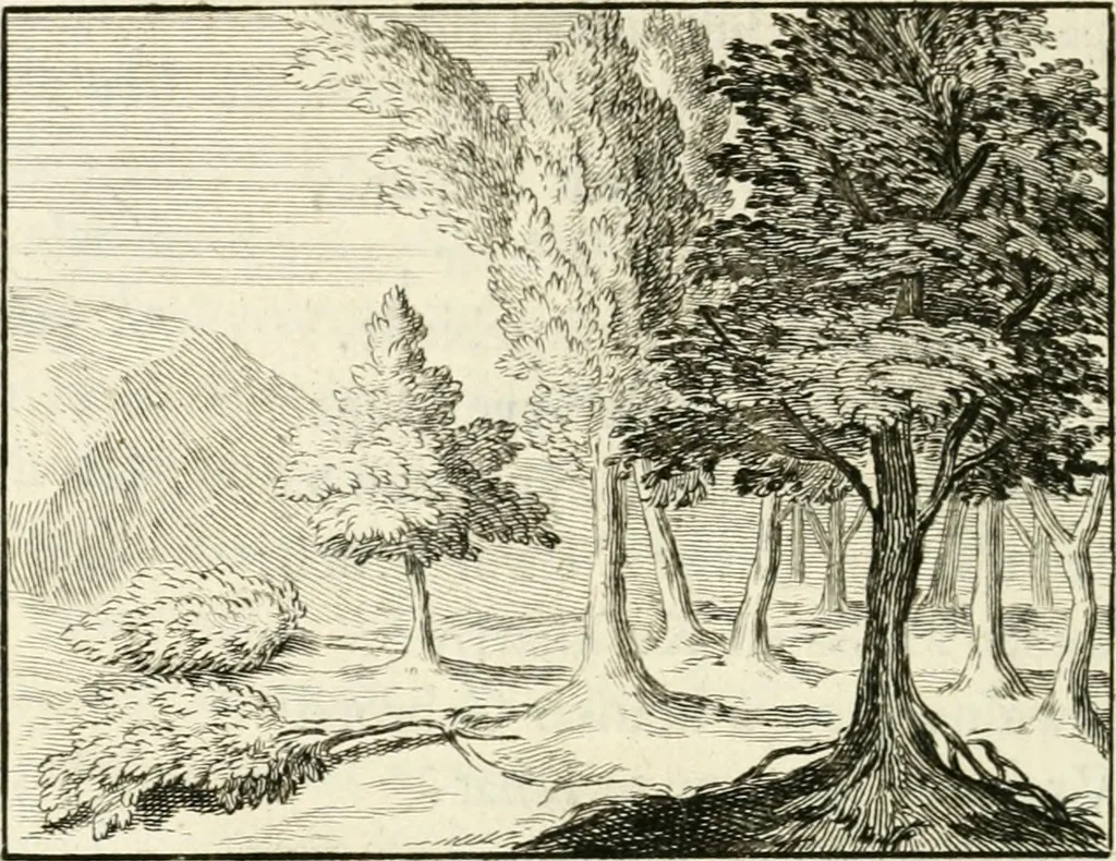 An illustration from Staat- en zedekundige zinneprenten, of, Leerzame fabelen, 1731, leaf 237