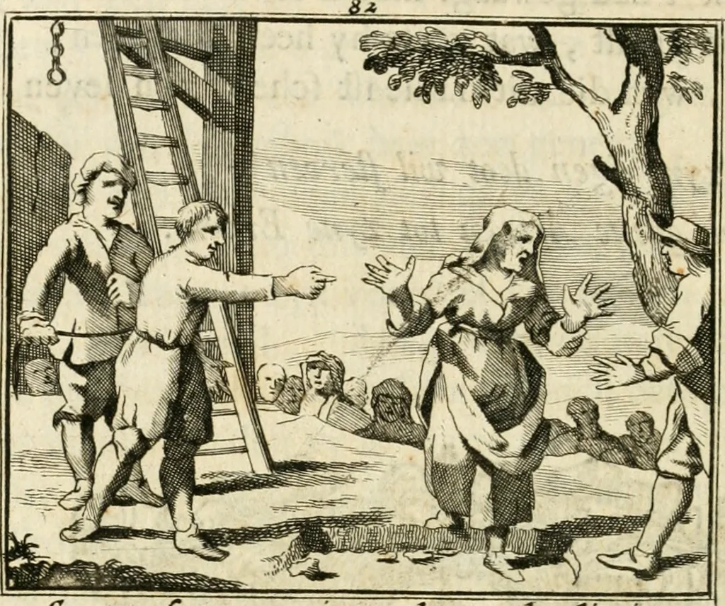 An illustration from Staat- en zedekundige zinneprenten, of, Leerzame fabelen, 1731, leaf 307