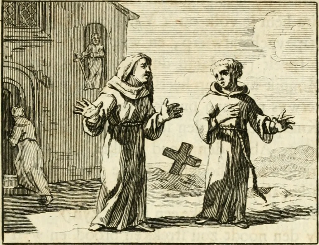 An illustration from Staat- en zedekundige zinneprenten, of, Leerzame fabelen, 1731, leaf 322