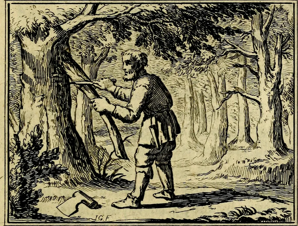An illustration from Staat- en zedekundige zinneprenten, of, Leerzame fabelen : die van den Heere La Court speelswyze, 1731, leaf 118