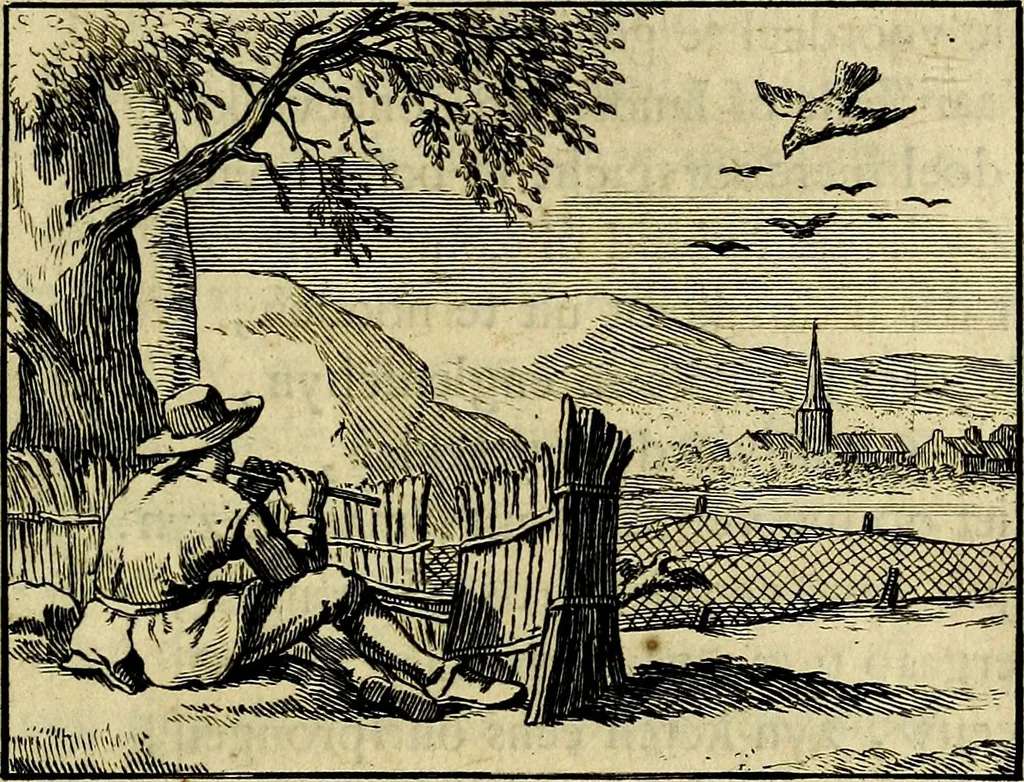 An illustration from Staat- en zedekundige zinneprenten, of, Leerzame fabelen : die van den Heere La Court speelswyze, 1731, leaf 140