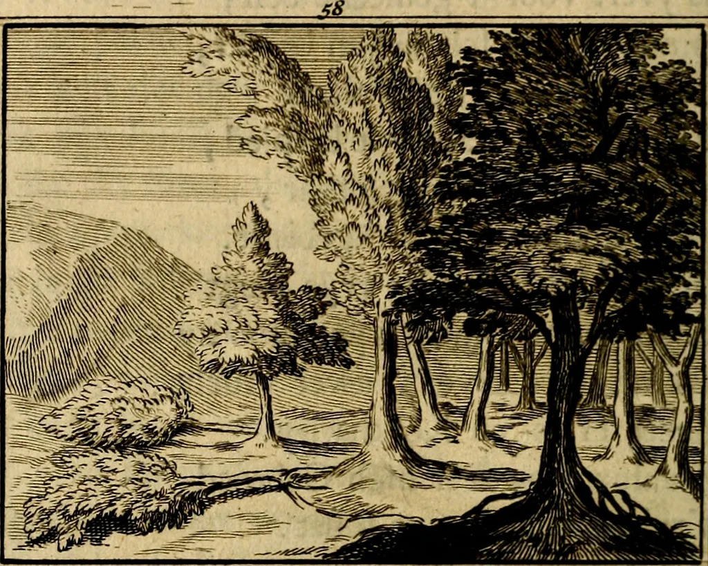 An illustration from Staat- en zedekundige zinneprenten, of, Leerzame fabelen : die van den Heere La Court speelswyze, 1731, leaf 237