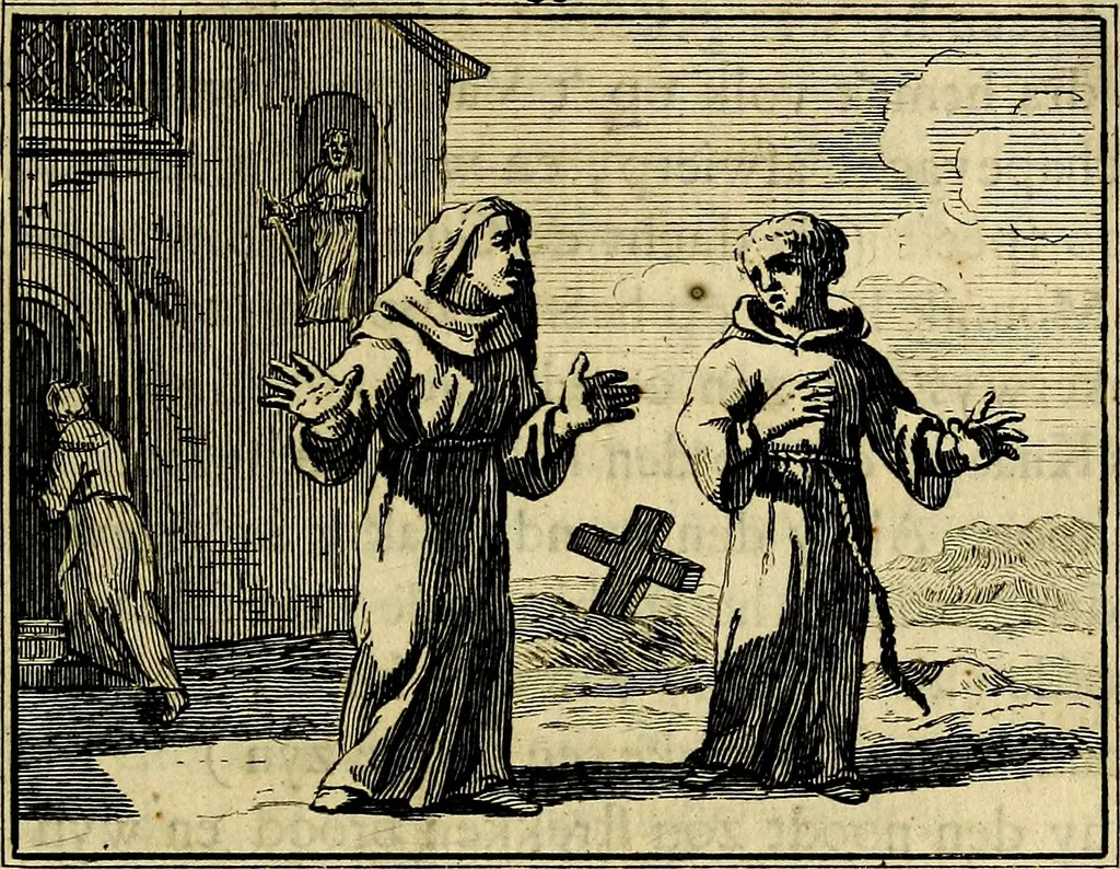 An illustration from Staat- en zedekundige zinneprenten, of, Leerzame fabelen : die van den Heere La Court speelswyze, 1731, leaf 322