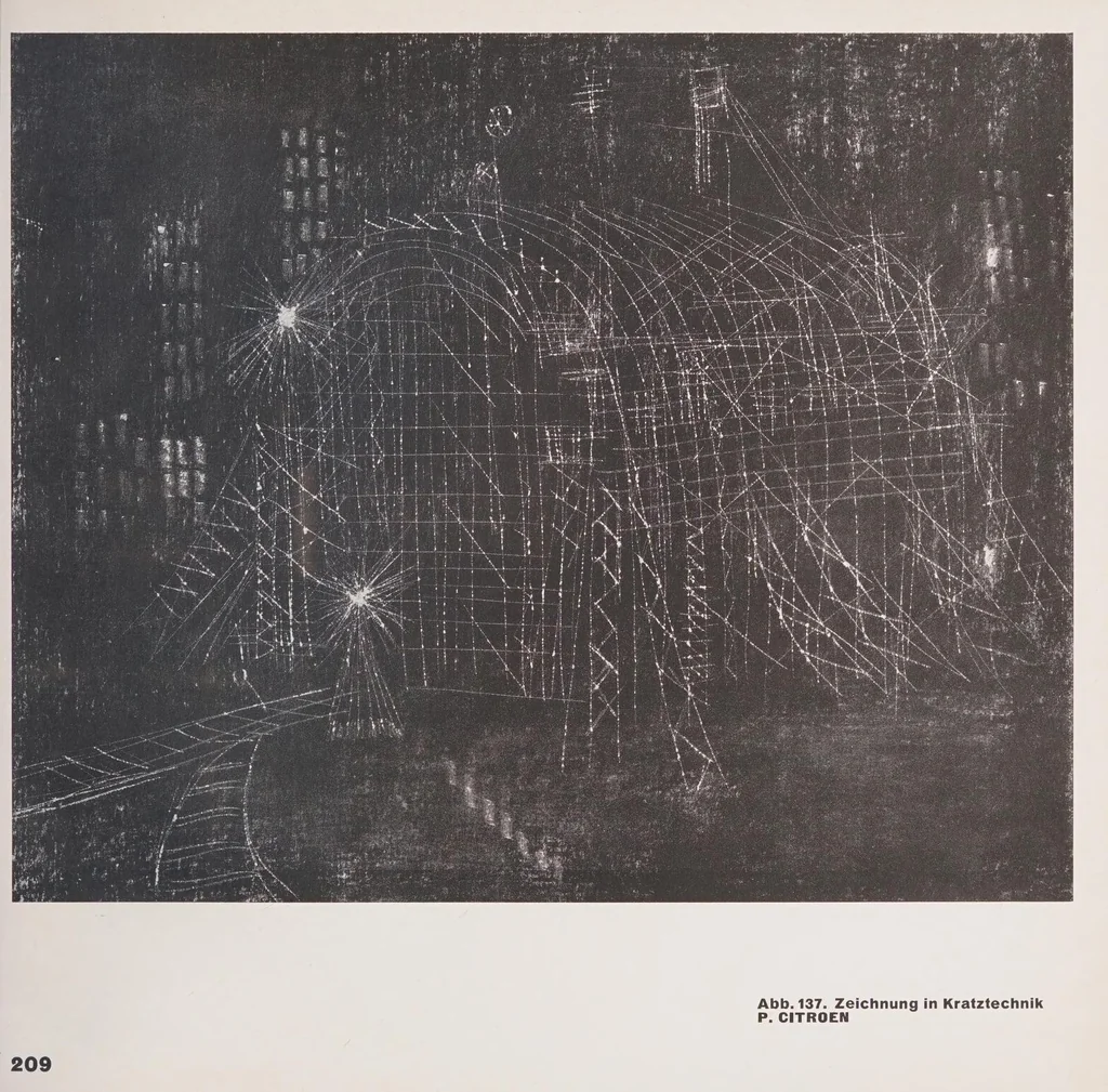An illustration from Staatliches Bauhaus, Weimar, 1919-1923., 1923, leaf 213