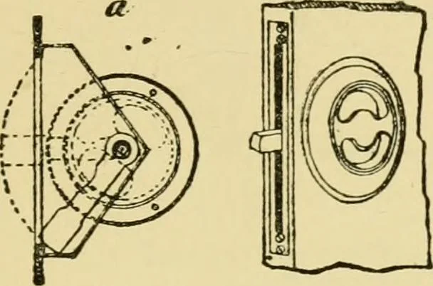 An illustration from Stable building and stable fitting : a handbook for the use of architects, builders, and horse owners, 1891, leaf 94