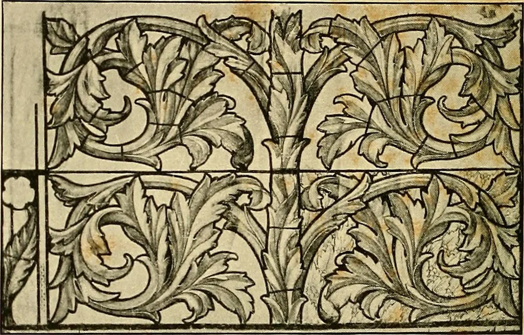 An illustration from Stained glass as an art, 1896, leaf 171