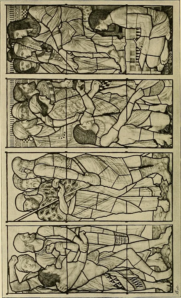 An illustration from Stained glass as an art, 1896, leaf 175