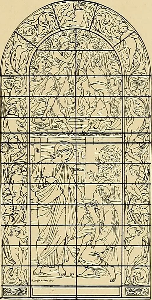 An illustration from Stained glass as an art, 1896, leaf 82