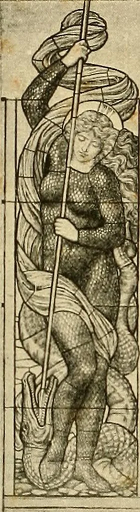 An illustration from Stained glass as an art, 1896, leaf 87