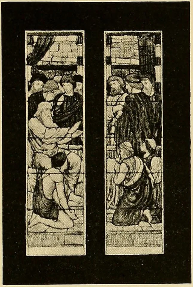 An illustration from Stained glass as an art, 1896, leaf 90