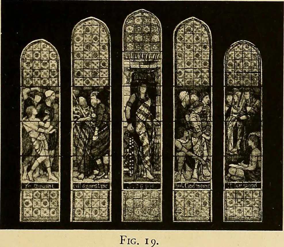 An illustration from Stained glass as an art, 1896, leaf 92