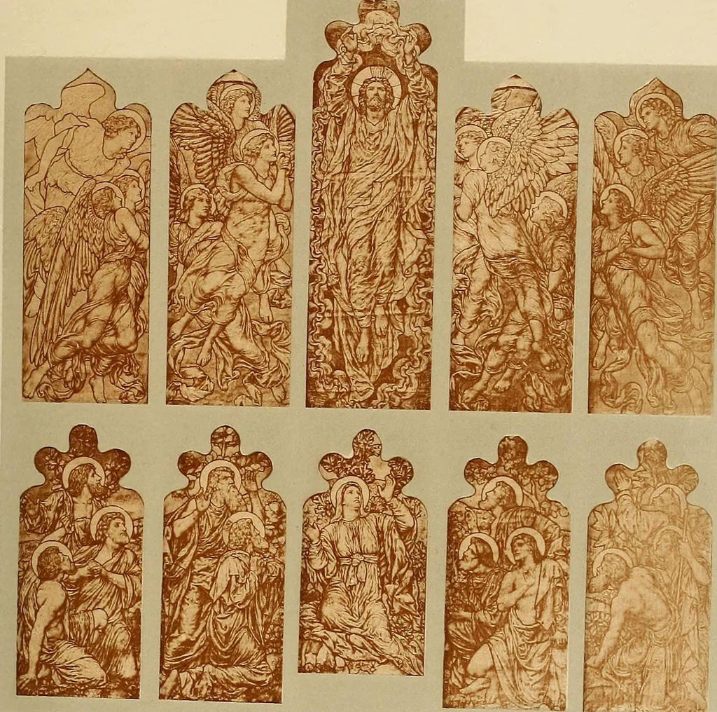 An illustration from Stained glass as an art, 1896, leaf 94