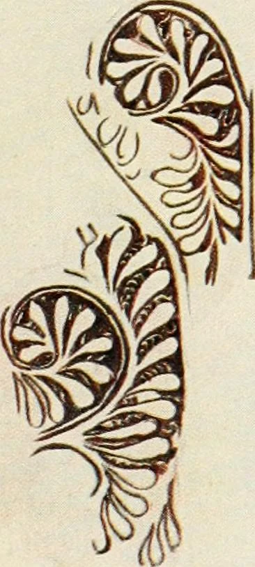 An illustration from Stained glass of the middle ages in England & France, 1913, leaf 294