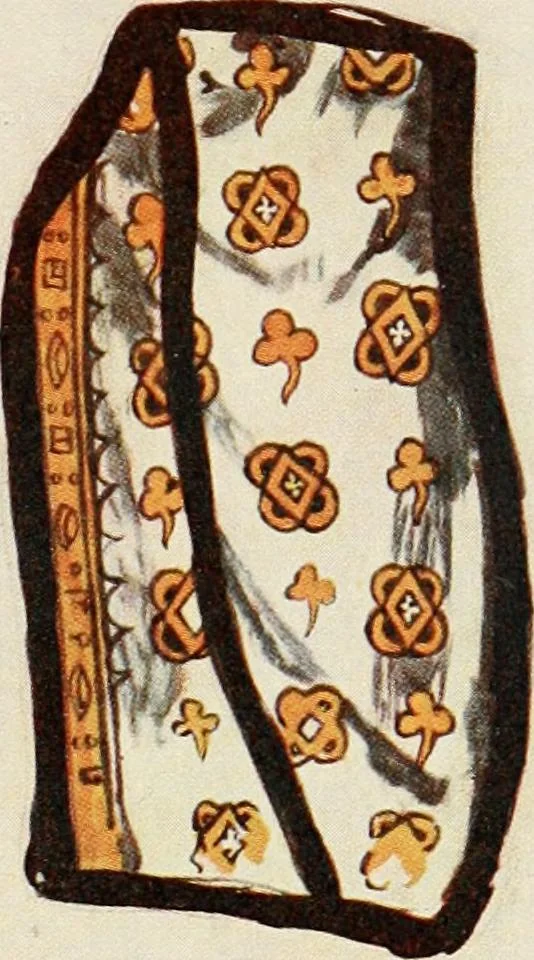 An illustration from Stained glass of the middle ages in England & France, 1913, leaf 294